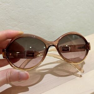 GUCCI Sunglasses GG2476/S Oval Rose Brown made in Italy